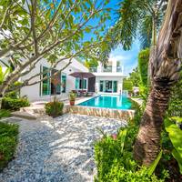 Three-Bedroom Villa with Private Pool and Garden