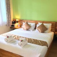 Small Double Room with Partial Pool View