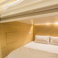 Double bed in Male Dormitory room