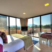 Penthouse Studio with Mountain View