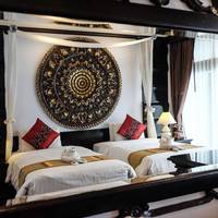 Luxury Twin Bed with Spa Bath & Private Balcony