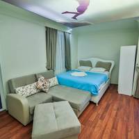 Family Room with Side Sea View
