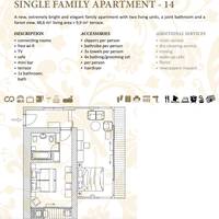 Two-Bedroom Apartment with Terrace