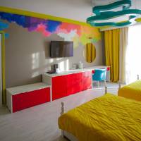 Design Superior Twin Room with Panoramic View and Balcony