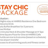 Stay Chic Package at One-Bedroom HARRIS Residence