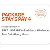 Stay 5 Pay 4 Package at Harris Room