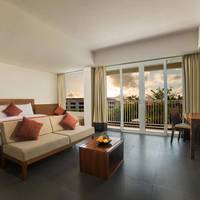 Junior Suite Balcony with Pool View