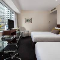 Deluxe Room with Two Double Beds and City View