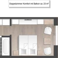 Comfort Double Room with Balcony