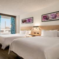 Queen Room with Two Queen Beds - Upper Floor City View