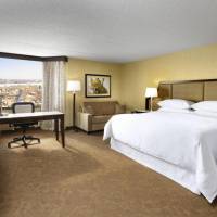 Club level, Parlor, King, Sofa bed, City view, Top floor