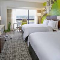 Queen Room with Two Queen Bed with City View