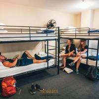 Bed in 4-Bed Mixed Dormitory Room with Private Bathroom