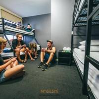 Bed in 4-Bed Mixed Dormitory Room with Shared Bathroom