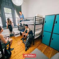 Bed in 4-Bed Mixed Dormitory Room with Shared Bathroom