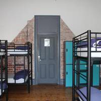 Bed in 8-Bed Female Dormitory Room with Shared Bathroom 