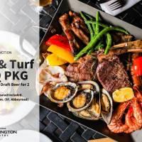 Dinner Package - Deluxe Twin - BBQ Platter and Draft Beer for 2 people