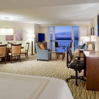King Studio with Sofa Bed, Waterfront, Sanibel Tower, Balcony