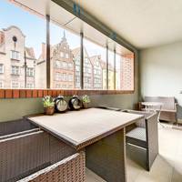 Deluxe Two-Bedroom Apartment with Balcony and City View