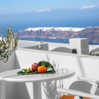 Abelonas Studio with Caldera and Sea view