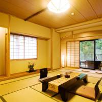Japanese-Style Room with Open-Air Bath