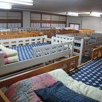 Bunk Bed in Male Dormitory Room 
