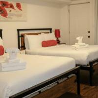 Double Room with Two Double Beds and River View