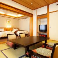 Standard Twin Room with Tatami Area - Non-Smoking - Tenryokaku Wing