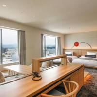 Premiere Twin Room with Tatami Area - Non Smoking - (New) Orinkaku Wing