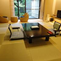 2017 July 13 Renovated - Japanese-Style Room with Outdoor Hot Spring with Garden View