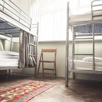 Bed in 4-Bed Mixed Dormitory Room with Shared Bathroom