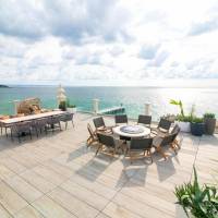 Presidential Apartment with Sea View and Panoramic Terrace and Free Access to AquaHouse Thermal & Beach