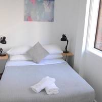 Double Room with Partial Ocean View and Shared Bathroom 