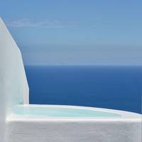 One-Bedroom Suite with Outdoor Hot Tub and Sea View