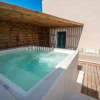 Three-Bedroom Villa with 2 Outdoor Hot Tubs & Caldera View