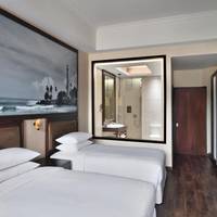 Deluxe Guest room, 2 Twin/Single Bed(s), Garden view, Balcony
