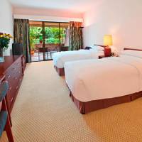Twin Guest Room with Garden View