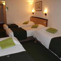 New Generation Quadruple Room with 4 Single Beds