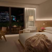 Deluxe Terrace, Larger Guest room, 1 King, City view