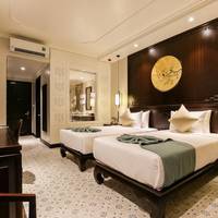 Super Deluxe Twin Room with Balcony and River View