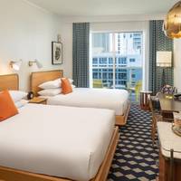 Ocean View Queen Room with Two Queen Beds and Balcony
