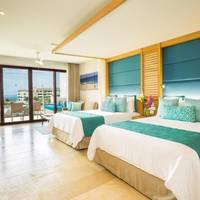 Junior Suite Partial Ocean View - 2 Queen Beds