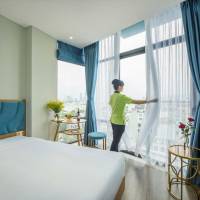 Deluxe Double Room with Balcony with City View