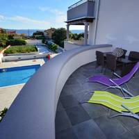 Superior One-Bedroom Apartment with Balcony and Sea VIew