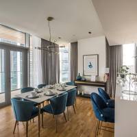 Three-Bedroom Apartment with Maids room