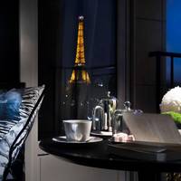 Deluxe Double or Twin Room with Eiffel Tower View and with Access to Pool and Fitness