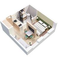 Deluxe Apartment 