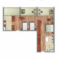Quadruple Room with Garden View