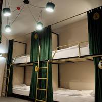 Bed in 10-Bed Male Dormitory Room