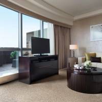 Sky Garden Suite, Executive lounge access, 1 King, Balcony